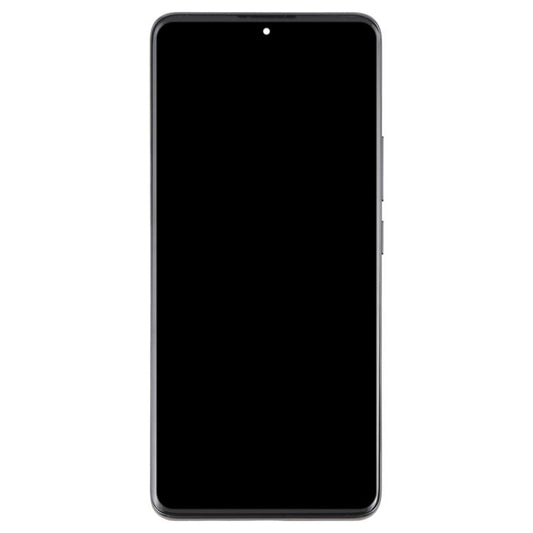 For Xiaomi Poco X7 5G AMOLED Original LCD Screen Digitizer Full Assembly with Frame (Black) - LCD Screen by buy2fix | Online Shopping UK | buy2fix