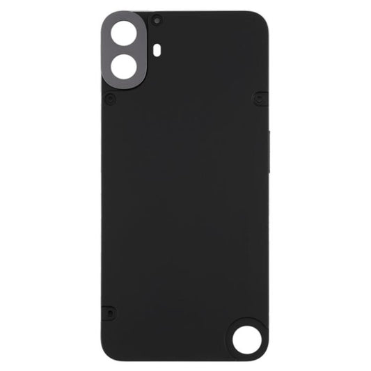 For Nothing CMF Phone 1 Plastic Battery Back Cover(Black) - For Nothing by buy2fix | Online Shopping UK | buy2fix