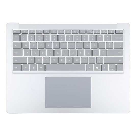 For Microsoft Surface Laptop 6 13.5 inch US Keyboard with C Shell / Touch Board (Silver) - Microsoft Spare Parts by buy2fix | Online Shopping UK | buy2fix