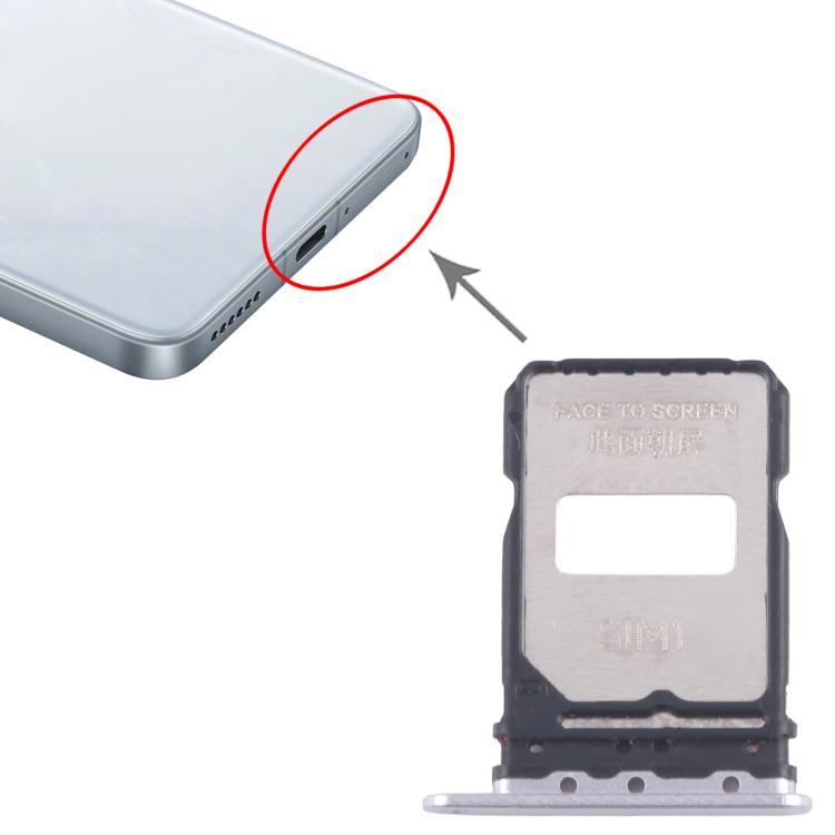 For Xiaomi Poco F7 Ultra 10pcs Original SIM Card Tray + SIM Card Tray (Silver) - Card Tray by buy2fix | Online Shopping UK | buy2fix