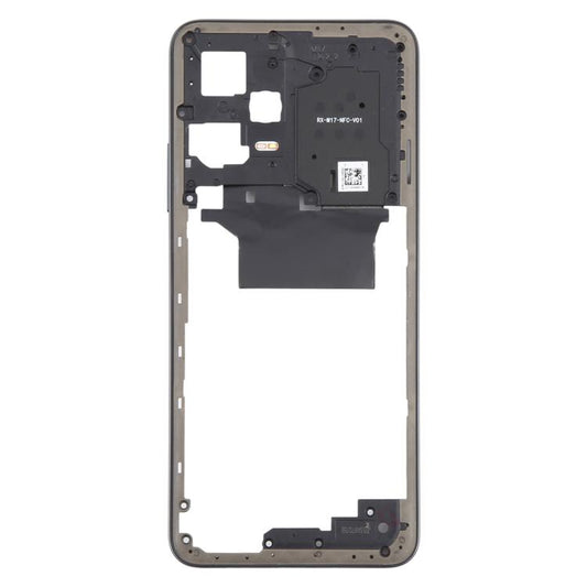 For Xiaomi Redmi Note 12 5G Original Middle Frame Bezel Plate (Black) - Frame Bezel Plate by buy2fix | Online Shopping UK | buy2fix