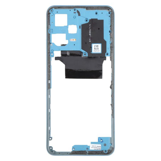 For Xiaomi Redmi Note 12 5G Original Middle Frame Bezel Plate (Blue) - Frame Bezel Plate by buy2fix | Online Shopping UK | buy2fix