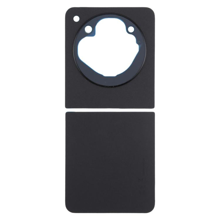 For ZTE Nubia Flip 5G NX724J Back Cover(Black) - For ZTE by buy2fix | Online Shopping UK | buy2fix