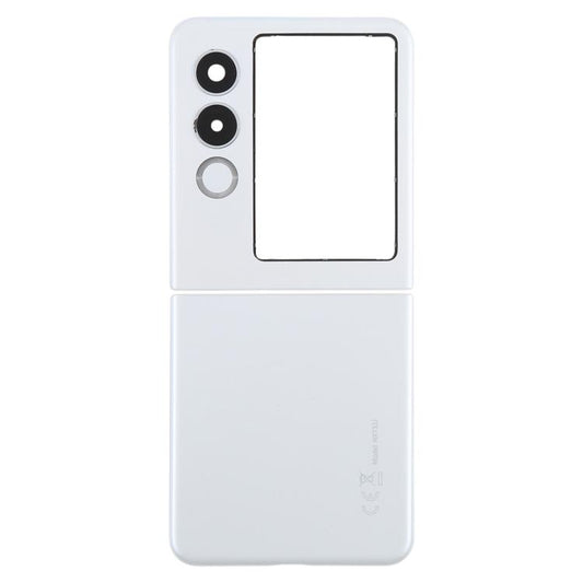 For ZTE Nubia Flip2 5G NX732J Back Cover (White) - For ZTE by buy2fix | Online Shopping UK | buy2fix