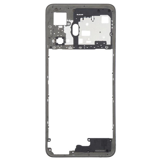 For Realme C55 4G RMX3710 Middle Frame Bezel Plate (Black) - Frame Bezel Plate by buy2fix | Online Shopping UK | buy2fix