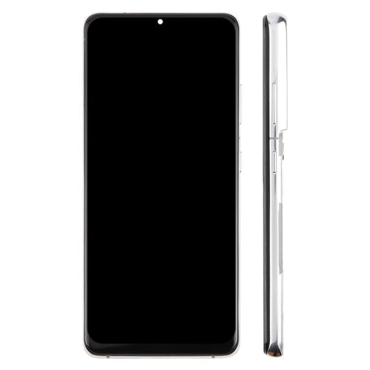For Samsung Galaxy S21 Ultra SM-G998B 6.66 inch TFT LCD Screen Digitizer Full Assembly with Frame, Not Supporting Fingerprint Identification (Silver) - LCD Screen by buy2fix | Online Shopping UK | buy2fix