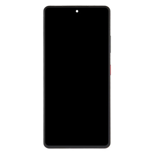 For ZTE Axon 60 Ultra Original Disassembled LCD Screen Digitizer Full Assembly with Frame (Black) - For ZTE by buy2fix | Online Shopping UK | buy2fix