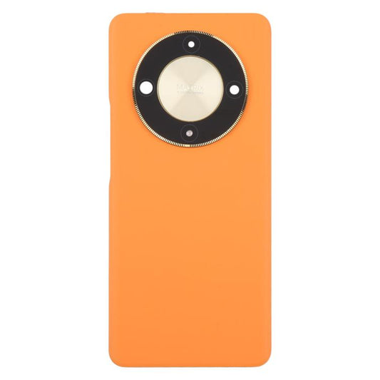 For Honor X9b Back Cover with Camera Lens Cover(Orange) - Back Cover by buy2fix | Online Shopping UK | buy2fix