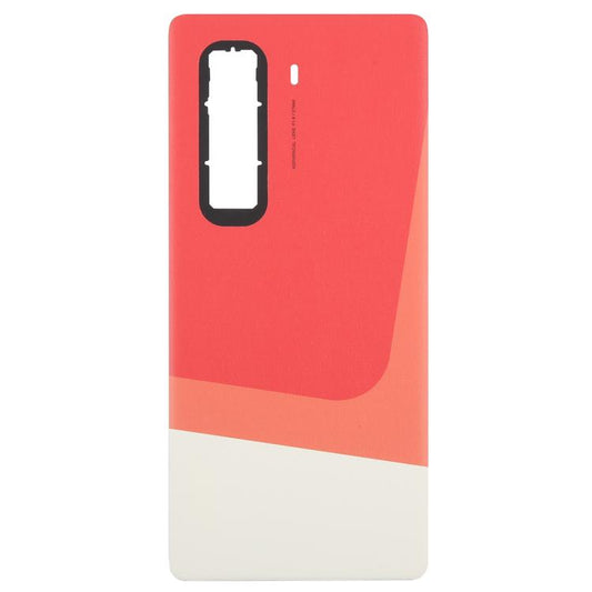 For Infinix Hot 50 Pro+ 4G X6880 Original Leather Back Cover(Red) - Back Cover by buy2fix | Online Shopping UK | buy2fix