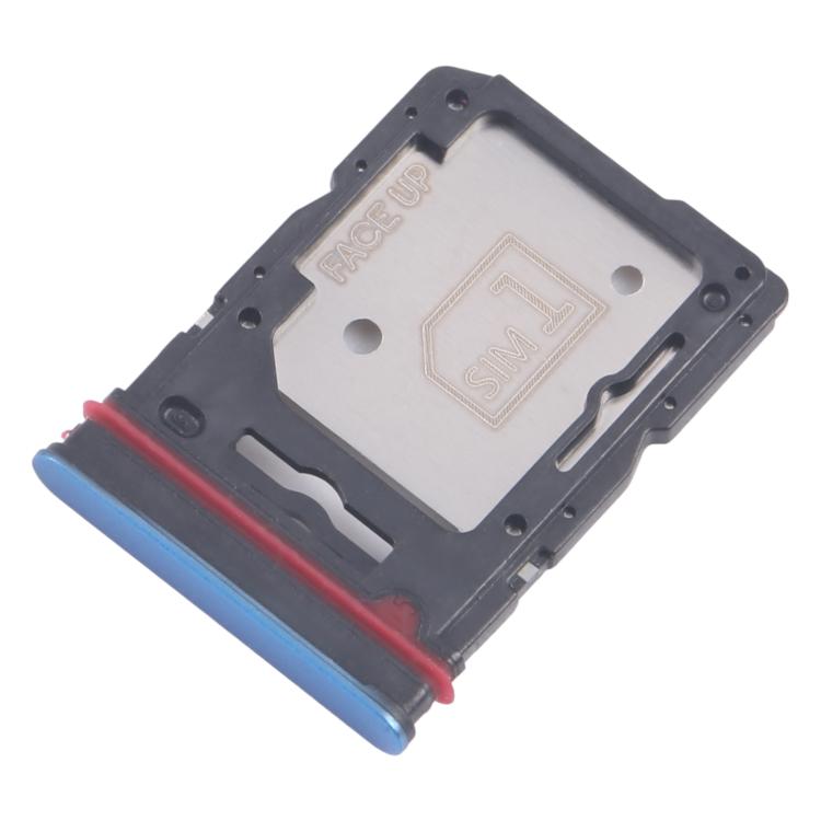 For Motorola Edge 60 10pcs Original SIM Card Tray + SIM Card Tray / Micro SD Card Tray (Blue) - Card Socket by buy2fix | Online Shopping UK | buy2fix