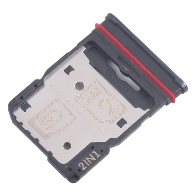 For Motorola Edge 60 Fusion 10pcs Original SIM Card Tray + SIM Card Tray / Micro SD Card Tray (Blue) - Card Socket by buy2fix | Online Shopping UK | buy2fix