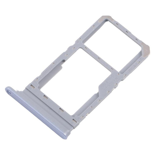 For Realme 12 4G RMX3871 10pcs Original SIM Card Tray + SIM Card Tray / Micro SD Card Tray (Blue) - Card Tray by buy2fix | Online Shopping UK | buy2fix