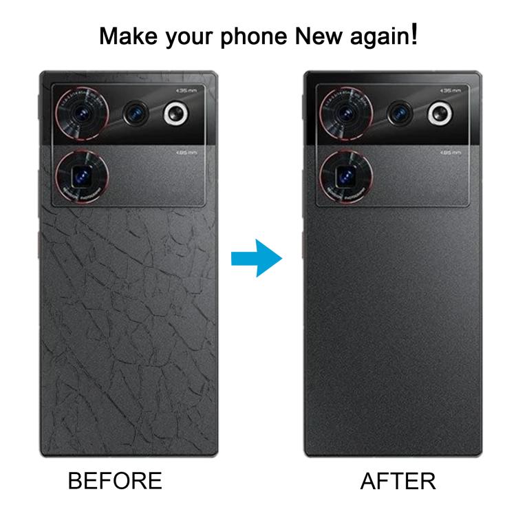 For ZTE Nubia Z50 Ultra NX712J Original Glass Back Cover (Silver) - For ZTE by buy2fix | Online Shopping UK | buy2fix