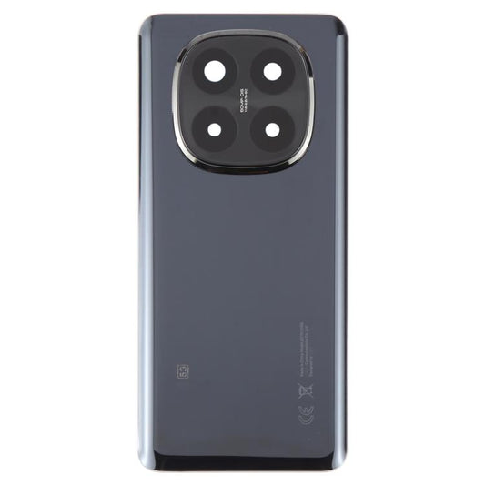For Xiaomi Redmi Note 14 Pro+ 5G OEM Back Cover with Camera Lens Cover(Black) - Back Cover by buy2fix | Online Shopping UK | buy2fix