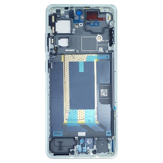 For OnePlus Ace 5 PKG110 Middle Frame Bezel Plate (Cyan) - Frame Bezel Plate by buy2fix | Online Shopping UK | buy2fix