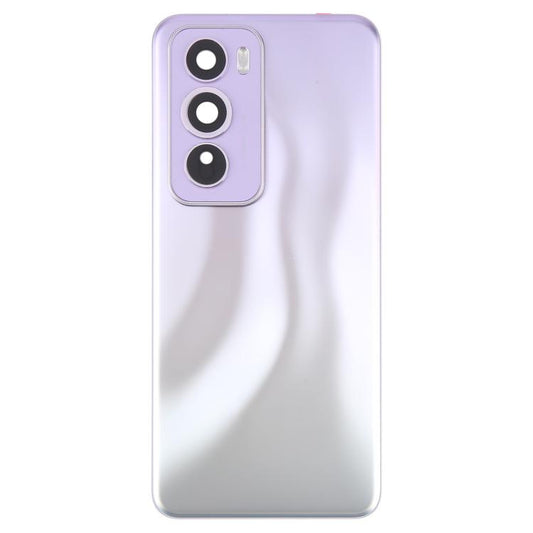 For OPPO Reno12 Pro 5G CPH2629 Original Back Cover with Camera Lens Cover(Purple) - Back Cover by buy2fix | Online Shopping UK | buy2fix
