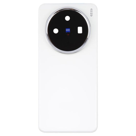 For vivo X200 5G V2415A V2405A V2415 Original Back Cover with Camera Lens Cover(White) - Back Cover by buy2fix | Online Shopping UK | buy2fix