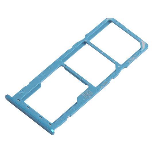 For Nokia 5.3 Original SIM Card Tray + SIM Card Tray + Micro SD Card Tray (Blue) - Card Tray by buy2fix | Online Shopping UK | buy2fix