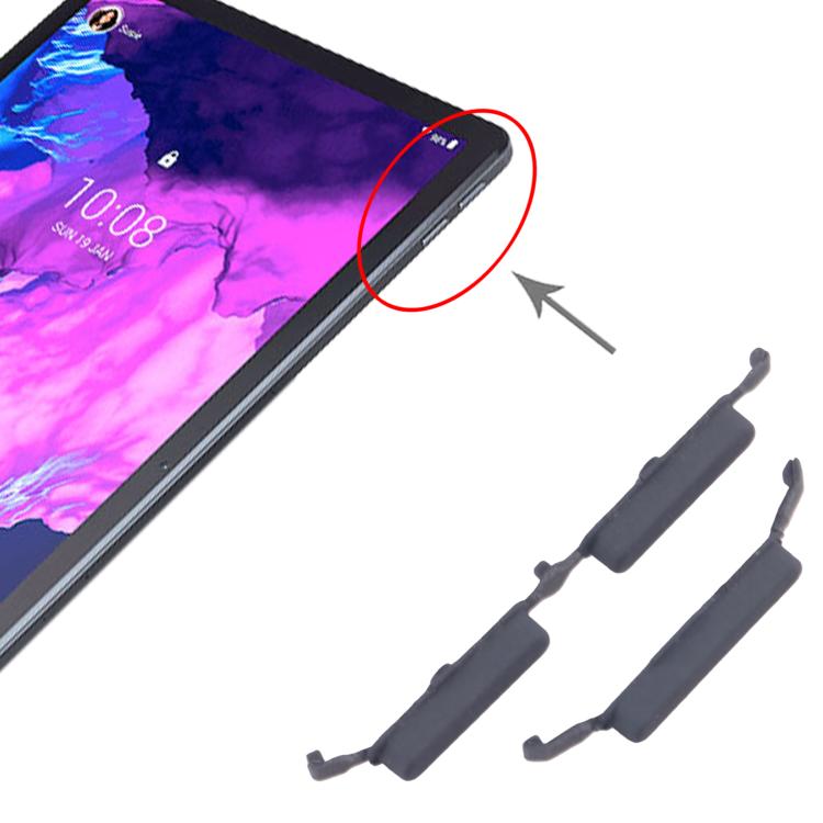 For Lenovo Tab P11 TB-J606F Power Button and Volume Control Button (Black) - Others by buy2fix | Online Shopping UK | buy2fix