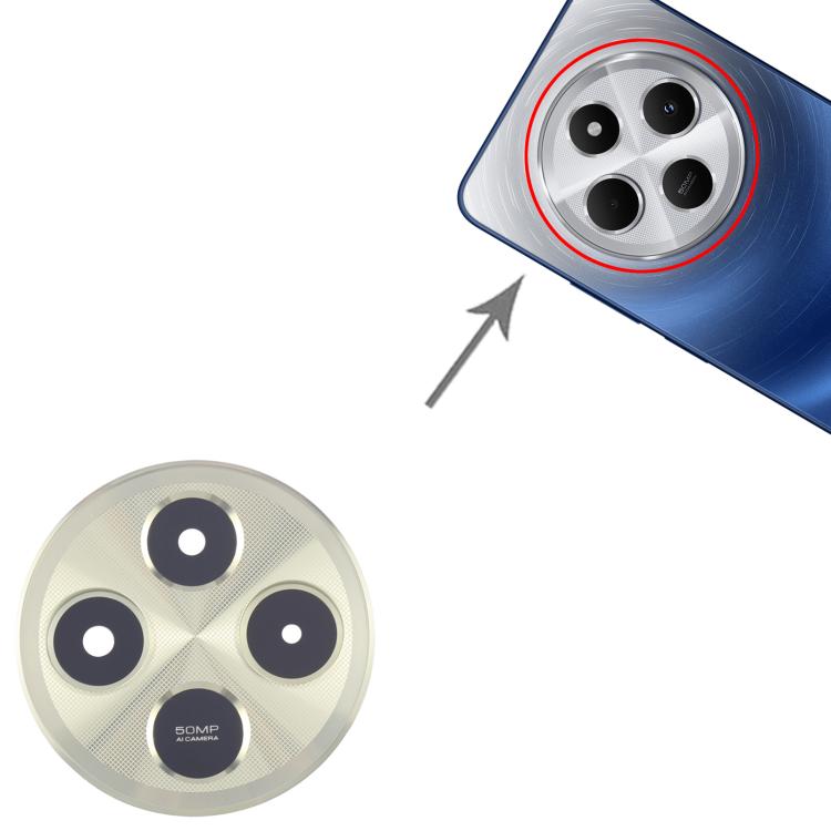 For Xiaomi Redmi 14R 5G Back Camera Lens (Green) - Camera by buy2fix | Online Shopping UK | buy2fix