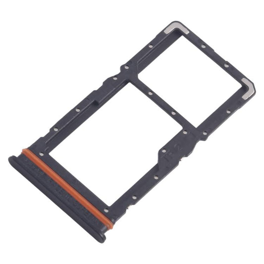 For Xiaomi Redmi 13 4G 10pcs SIM Card Tray + SIM Card Tray / Micro SD Card Tray (Black) - Card Tray by buy2fix | Online Shopping UK | buy2fix