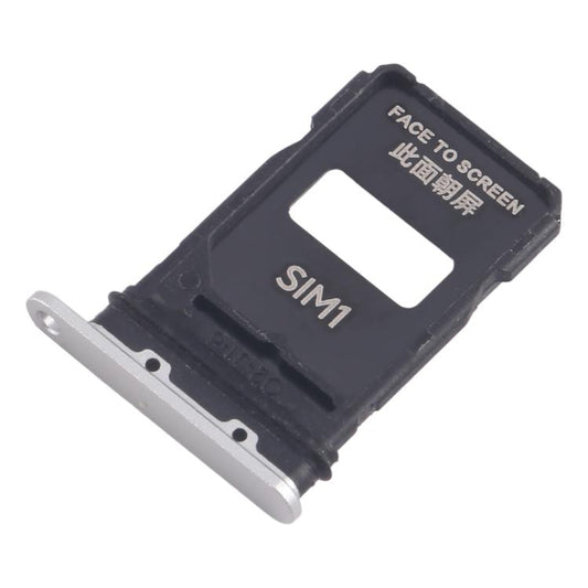 For Xiaomi 15 Pro 10pcs SIM Card Tray + SIM Card Tray (White) - Card Tray by buy2fix | Online Shopping UK | buy2fix