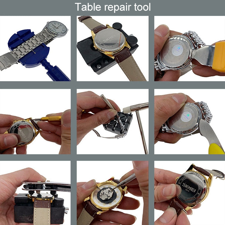 20 Sets of Watch Repair Tools Set Screwdrivers Case Opener - Watch Repair Tools by buy2fix | Online Shopping UK | buy2fix