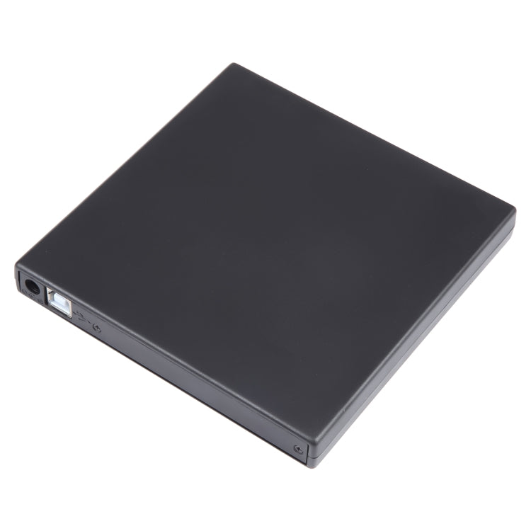 USB Slim Portable Optical Drive (CD-ROM)(Black) - Rewritable Drive by buy2fix | Online Shopping UK | buy2fix