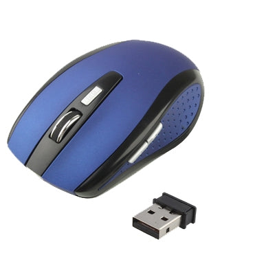2.4 GHz 800~1600 DPI Wireless 6D Optical Mouse with USB Mini Receiver, Plug and Play, Working Distance up to 10 Meters (Blue) - Wireless Mice by buy2fix | Online Shopping UK | buy2fix
