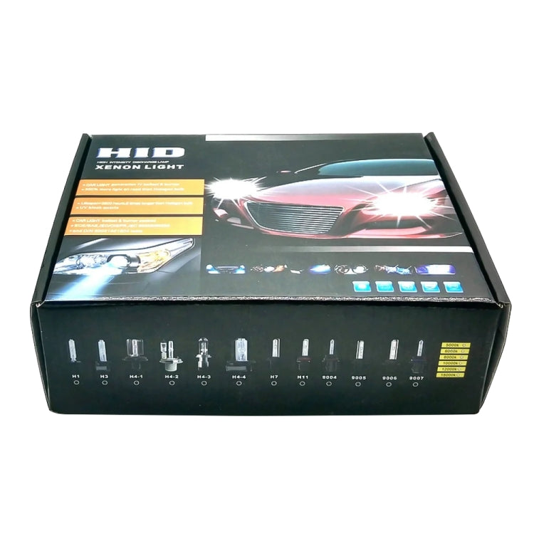 12V 35W H4-3 HID Xenon Light High Intensity Discharge Lamp Kit, Color Temperature: 6000K - Xenon Lights by buy2fix | Online Shopping UK | buy2fix
