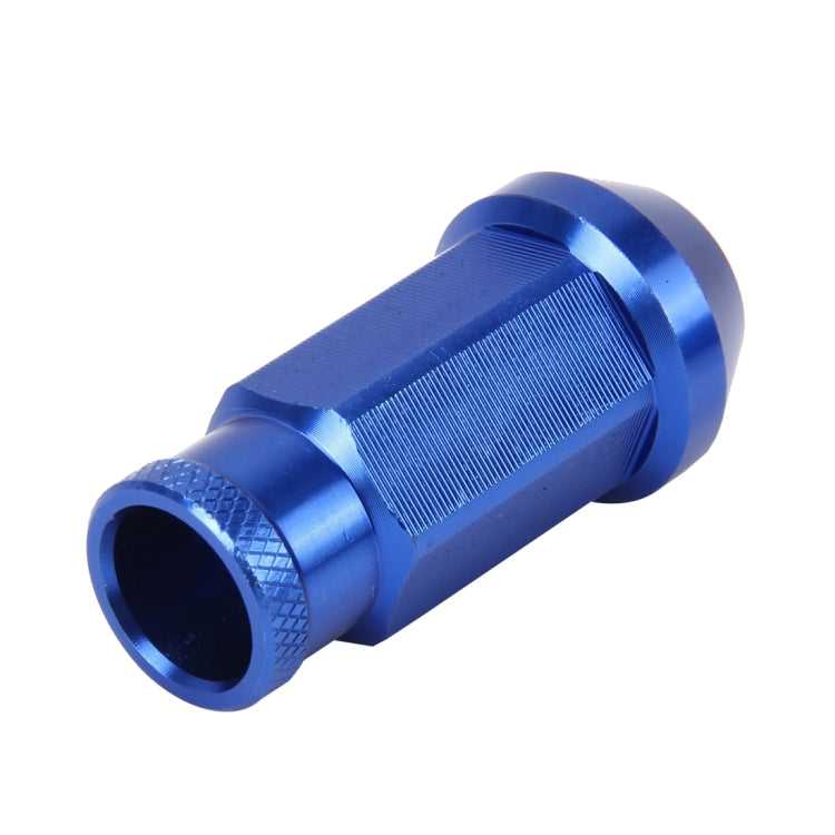 D1 Spec P1.5 M12x1.25 Racing Wheel Nut, Length: 50mm(Blue) - Nuts & Bolts by buy2fix | Online Shopping UK | buy2fix