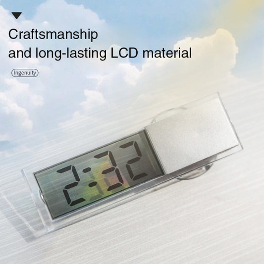 K-033 LCD Auto Clock with Sucker - Clocks & Car Meters by buy2fix | Online Shopping UK | buy2fix