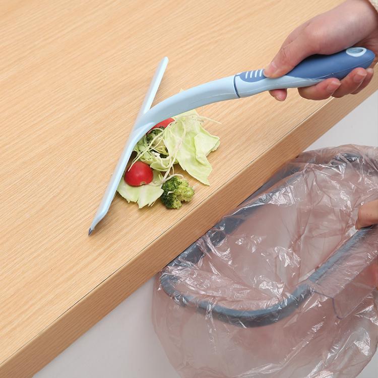 KANEED Car Window Plastic Nonslip Handle Glass Wiper / Window Cleaning Tool, Size: 24.5 x 24cm(Blue) by KANEED