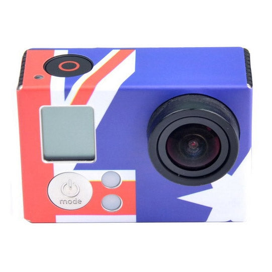 Retro AU Flag Pattern Case Sticker for GoPro HERO3+ /3 - Stickers by buy2fix | Online Shopping UK | buy2fix