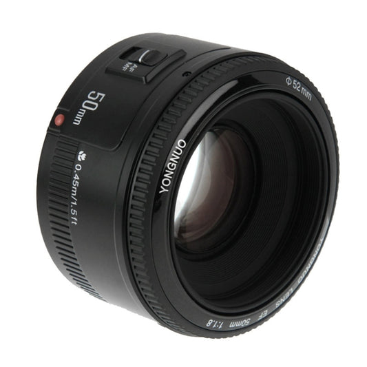 YONGNUO 50mm F1.8 Standard Prime Lens for Canon Camera - Auxiliary Lens by YONGNUO | Online Shopping UK | buy2fix