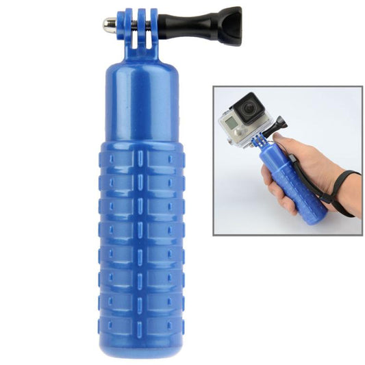 Bobber Floating Hand Grip Handheld Mount with Wrist Strap + Screw for GoPro, Insta360, DJI and Other Action Cameras(Blue) by buy2fix