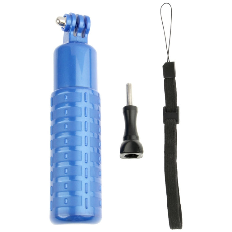 Bobber Floating Hand Grip Handheld Mount with Wrist Strap + Screw for GoPro, Insta360, DJI and Other Action Cameras(Blue) by buy2fix