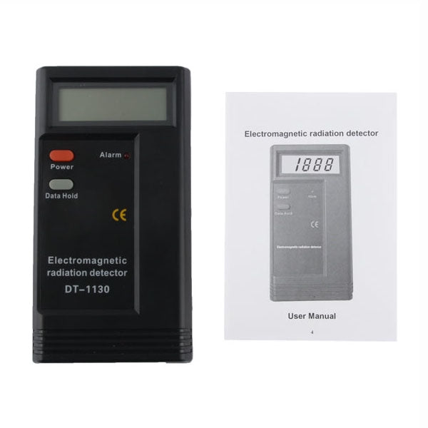 Electromagnetic Radiation Detector EMF Meter Tester(Black) - Radiation Detector by buy2fix | Online Shopping UK | buy2fix
