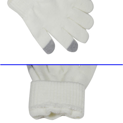 Dot Gloves of touch screen for iPhone 5, iPhone 4 & 4S, iPhone 3G/3GS, iPhone, iPad, BlackBerry(White) - Touch Gloves by buy2fix | Online Shopping UK | buy2fix
