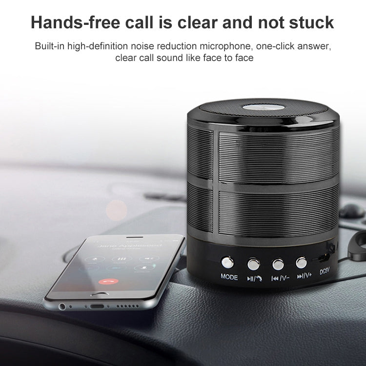 S28 Metal Mobile Bluetooth Stereo Portable Speaker with Hands-free Call Function(Red) - Desktop Speaker by buy2fix | Online Shopping UK | buy2fix