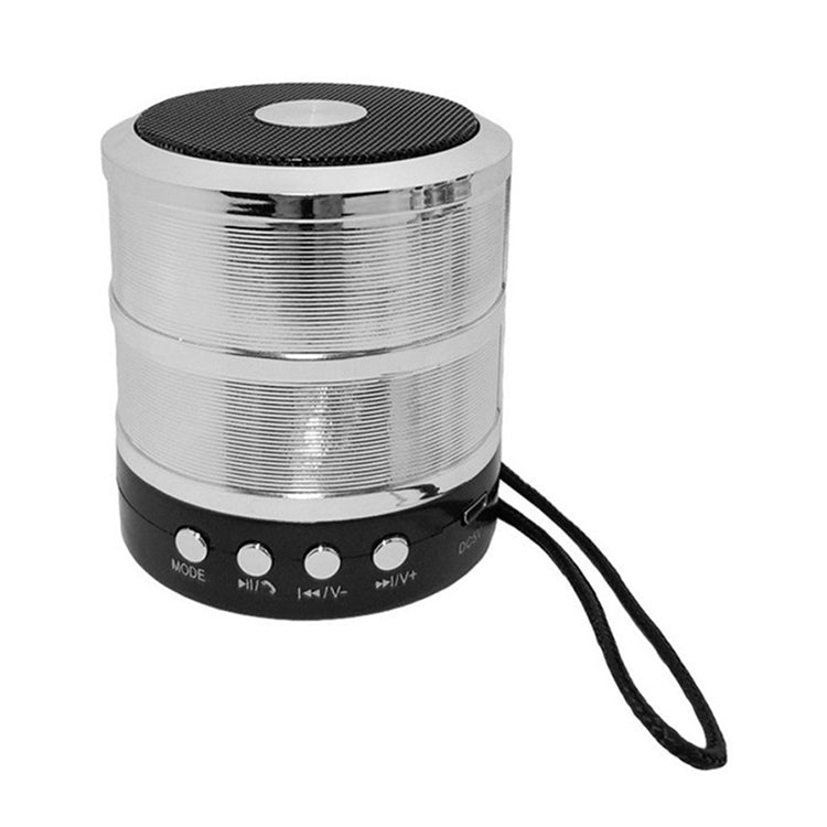 S28 Metal Mobile Bluetooth Stereo Portable Speaker with Hands-free Call Function(Silver) - Desktop Speaker by buy2fix | Online Shopping UK | buy2fix