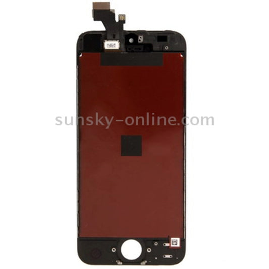 Original LCD Screen with Frame for iPhone 5 (Black) - iPhone 5 Parts by buy2fix | Online Shopping UK | buy2fix