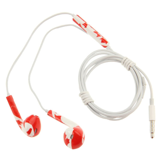 EarPods Wire-controlled Earphone, Random Color & Pattern Delivery by buy2fix