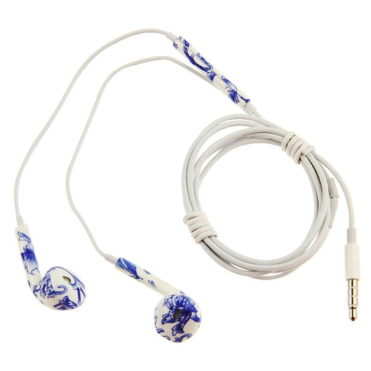 EarPods Wire-controlled Earphone, Random Color & Pattern Delivery by buy2fix