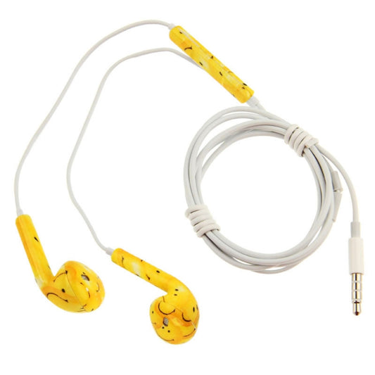 EarPods Wire-controlled Earphone, Random Color & Pattern Delivery by buy2fix