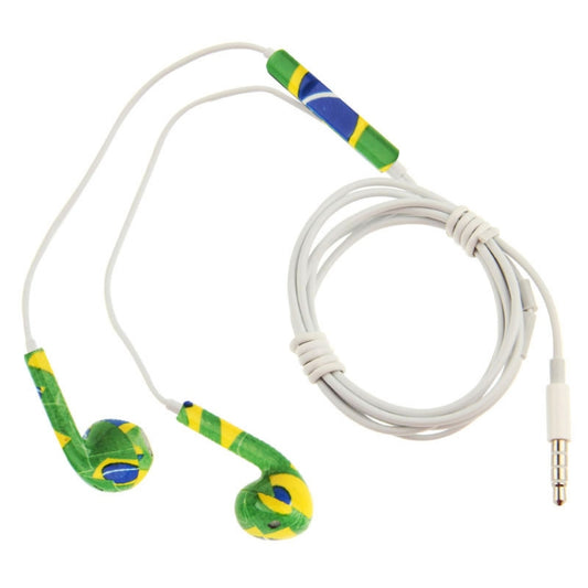 EarPods Wire-controlled Earphone, Random Color & Pattern Delivery by buy2fix