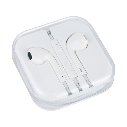 3.5mm Wired Earphone for Android Phones / PC / MP3 Player / Laptops, Cable Length:1.2m(White) by buy2fix