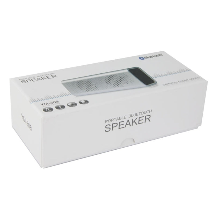 YM-308 Portable Rechargeable NFC Bluetooth Speaker, Support TF Card(Gold) - Desktop Speaker by buy2fix | Online Shopping UK | buy2fix