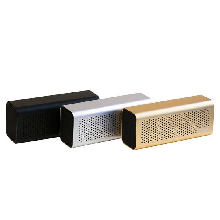 YM-308 Portable Rechargeable NFC Bluetooth Speaker, Support TF Card(Gold) - Desktop Speaker by buy2fix | Online Shopping UK | buy2fix