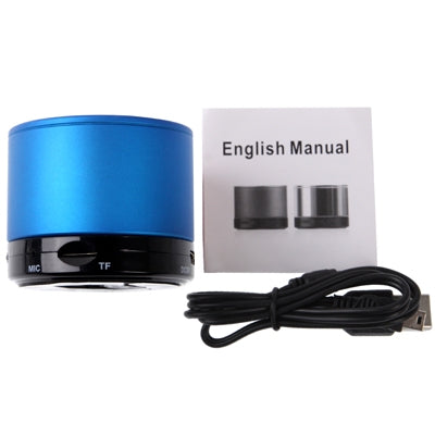 Bluetooth 2.1 Mini Stereo Speaker for iPhone 5 / iPhone 4 & 4S / iPad 4 / New iPad / iPad mini / mini 2 Retina, Built-in Rechargeable Battery, Support TF Card(Blue) - Desktop Speaker by buy2fix | Online Shopping UK | buy2fix